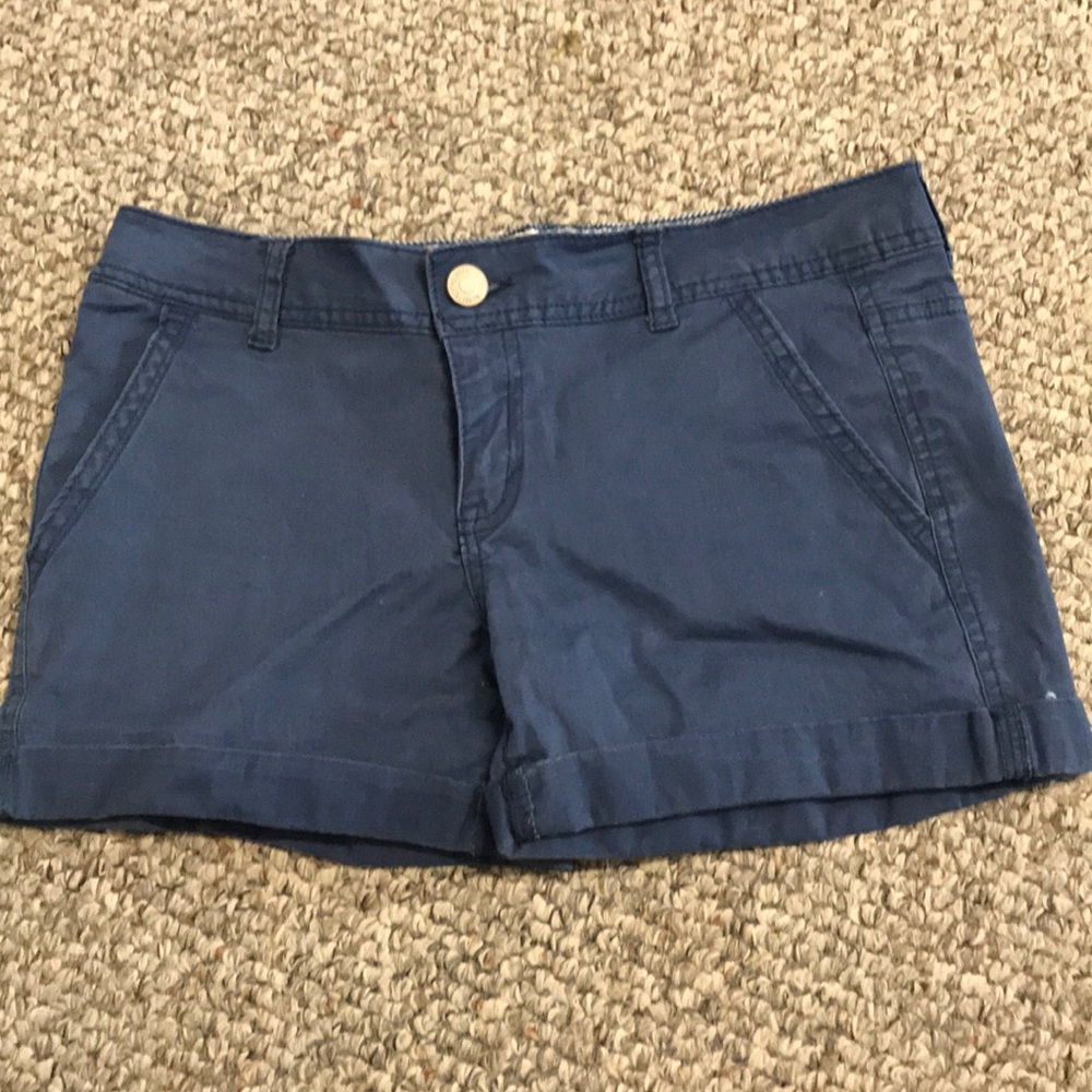 Blue shorts